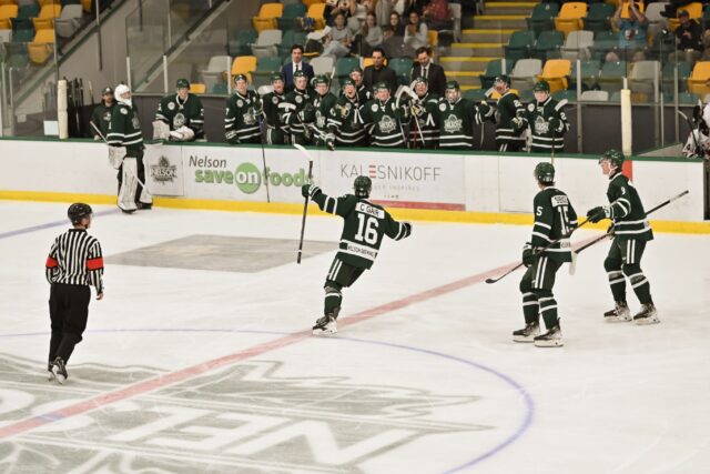 Nothing beats that post-goal feeling! 🏒🔥

Taking it back to that home opener win against Kimberley!!! 🙌🏼
 Let’s carry that winning spirit into the two away games this weekend!! 

Want to watch the games? @uptown.sportsbar will be showing both of them! And while you’re there you can buy a jug and get FREE dry ribs!🍺

LET’S GO LEAFS!!!