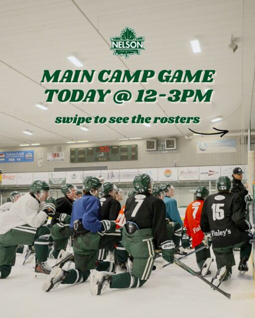 MAIN CAMP GAME DAY 🏒🔥
The boys are hitting the ice today at the NDCC from 12–3 PM!
Come watch them battle it out and compete for a spot on this season’s team.
SWIPE TO SEE TODAY’S ROSTERS ➡️
Let’s get this game started!!